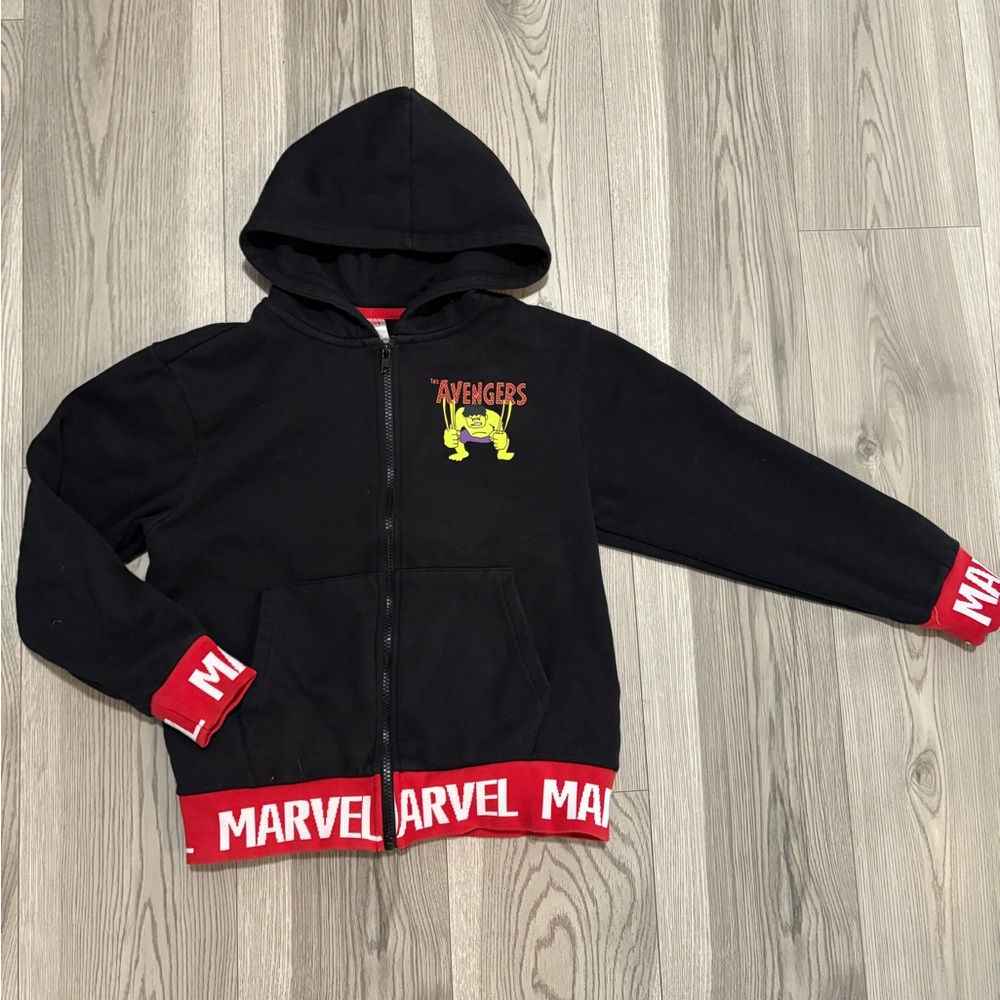 Marvel Avengers Boys Zip Up Size 11/12